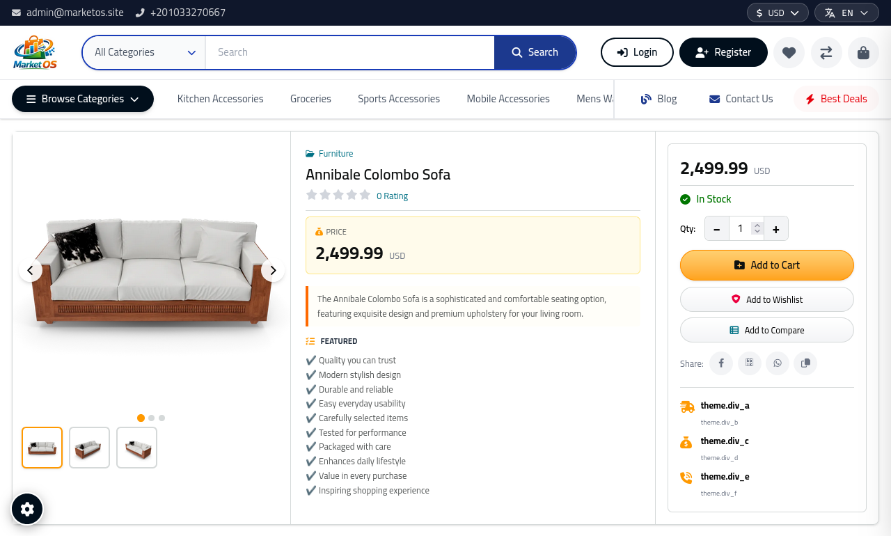 Product Page